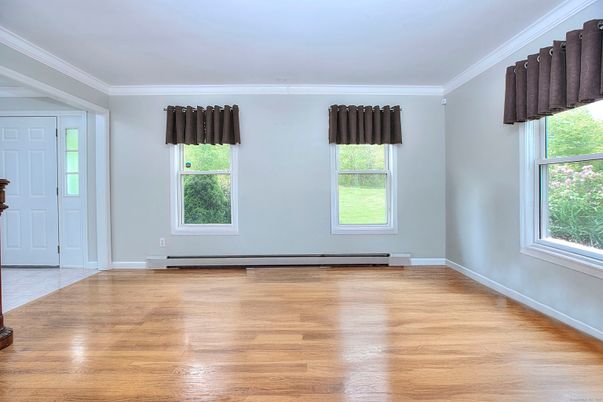 Empty room, Interior, Wood Texture Flooring