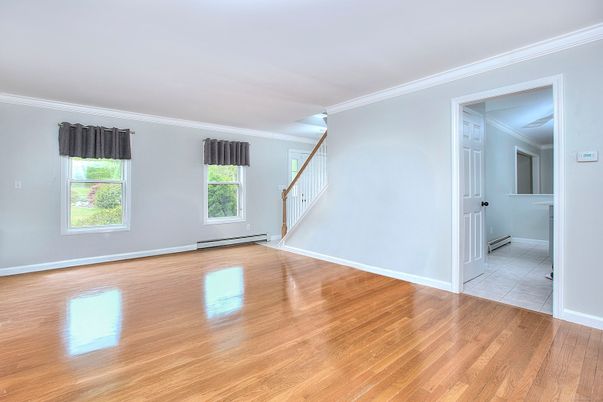 Empty room, Interior, Wood Texture Flooring