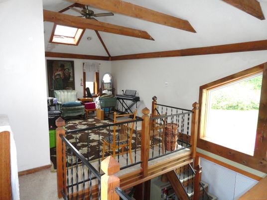 Dining room, Interior, Wooden Beams