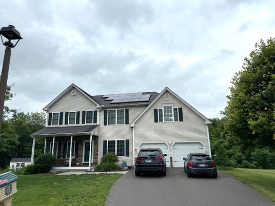 Attached, Exterior, Facade, Solar Panels, Queen Anne Victorian
