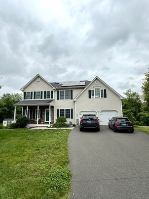 Attached, Exterior, Facade, Solar Panels, Queen Anne Victorian