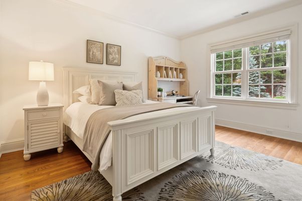 Bedroom, Home Office, Interior, Wood Texture Flooring
