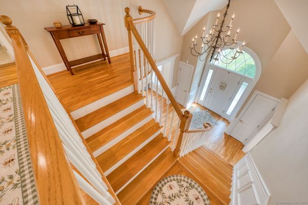 Chandelier, Interior, Wood Texture Flooring