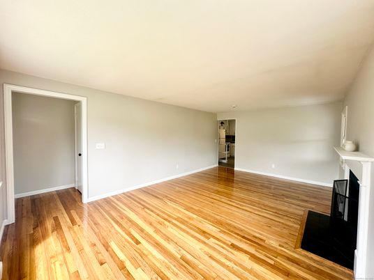 Empty room, Fireplace, Interior, Wood Texture Flooring