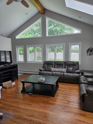 Interior, Living room, Wooden Beams, Wood Texture Flooring