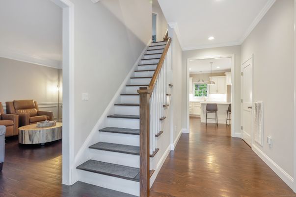 Interior, Pendant Lights, Recessed Lighting, Wood Texture Flooring