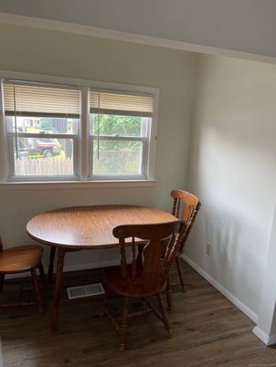 Dining room, Interior, Wood Texture Flooring