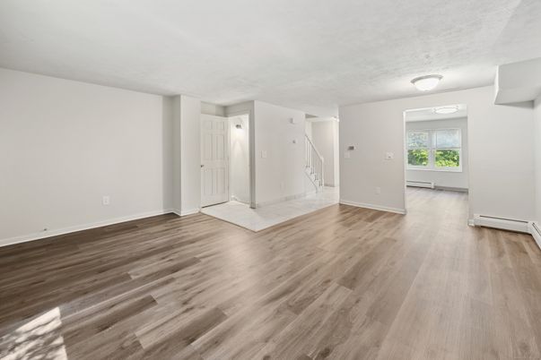 Empty room, Interior, Wood Texture Flooring