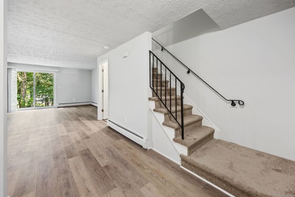 Empty room, Interior, Wood Texture Flooring