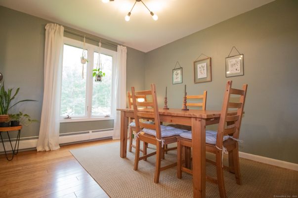 Dining room, Interior, Wood Texture Flooring