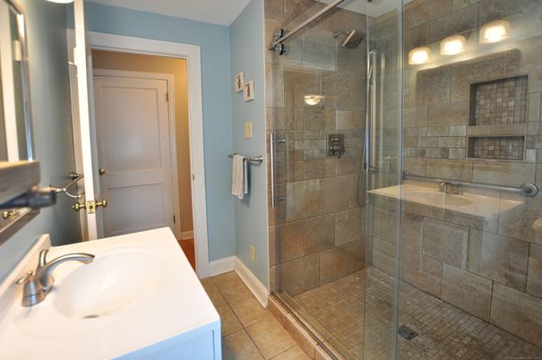Bathroom, Glass Shower, Interior