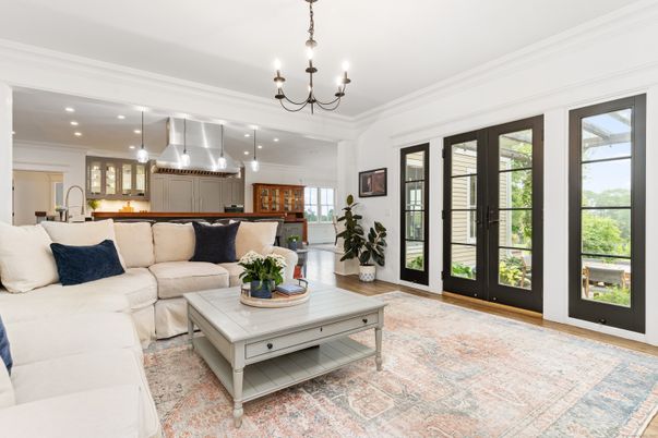 Chandelier, Interior, Kitchen, Living room, Recessed Lighting