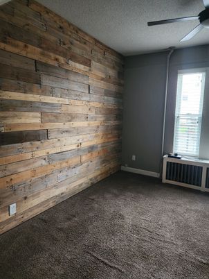 Empty room, Interior, Wooden Walls
