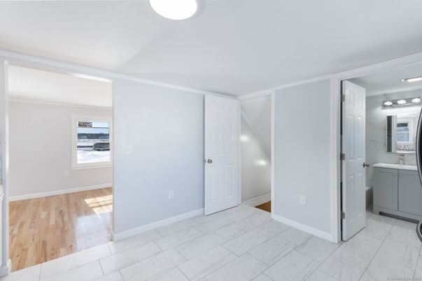 Bathroom, Empty room, Interior, Marble, Wood Texture Flooring