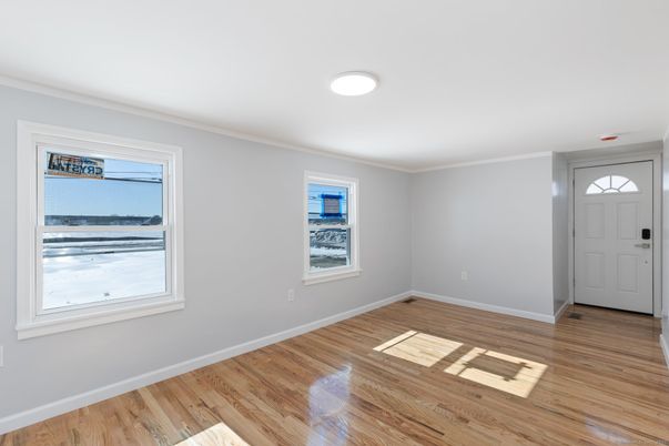 Empty room, Interior, Wood Texture Flooring