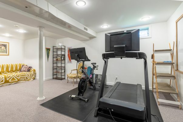 Fitness Equipment, Interior, Recessed Lighting