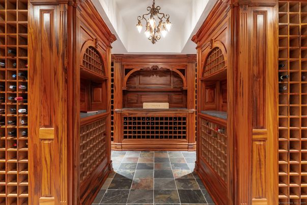 Chandelier, Interior, Wine Storage