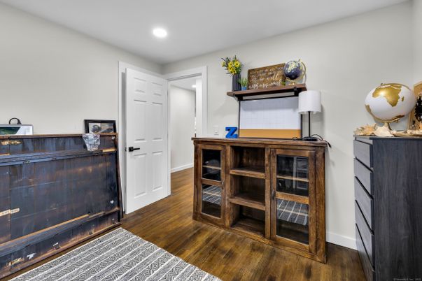 Interior, Recessed Lighting, Wood Texture Flooring