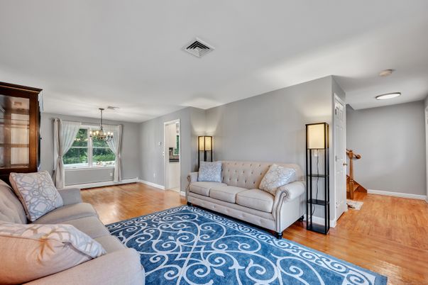 Chandelier, Interior, Living room, Wood Texture Flooring