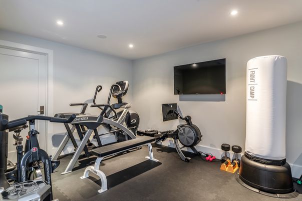 Fitness Equipment, Interior, Recessed Lighting