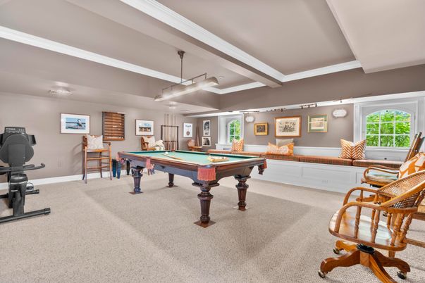 Billiard Table, Fitness Equipment, Game Room, Interior