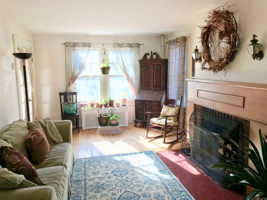 Fireplace, Interior, Living room, Wood Texture Flooring