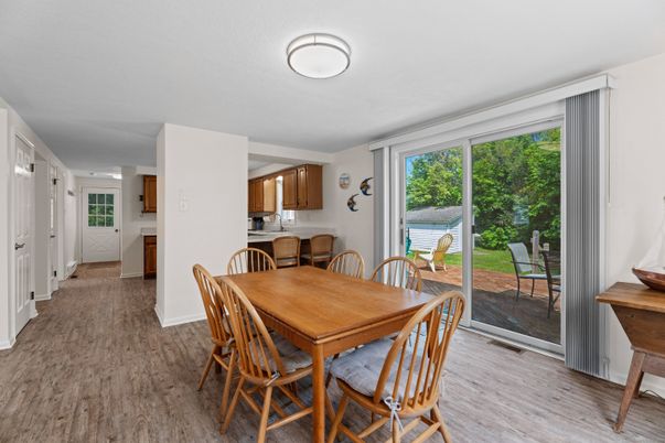 Dining room, Interior, Kitchen, Wood Texture Flooring