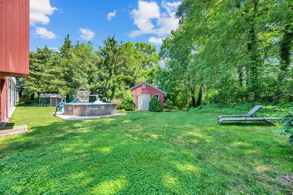 Backyard, Exterior, Hot Tub, Playground