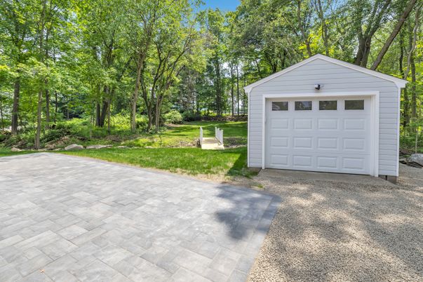 Backyard, Detached Garage, Exterior