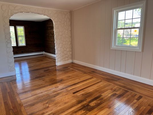 Empty room, Interior, Wood Texture Flooring
