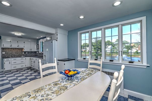 Dining room, Interior, Kitchen, Recessed Lighting