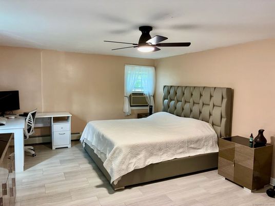 Bedroom, Home Office, Interior, Wood Texture Flooring