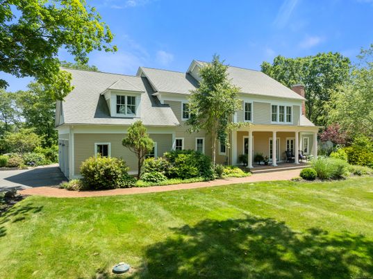 Attached, Backyard, Exterior, Facade, Farmhouse