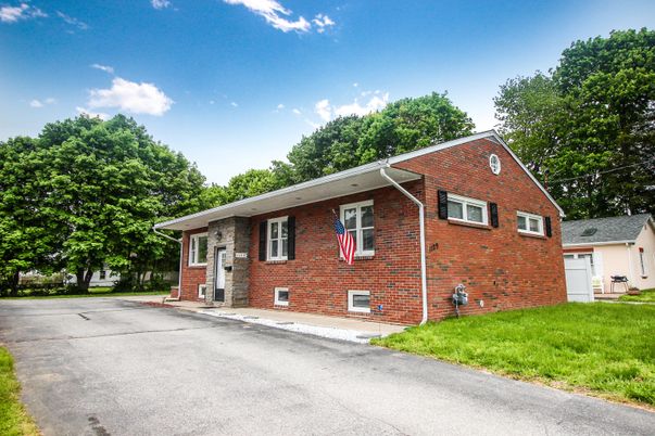 Exterior, Facade, Brick Facade, Tudor Revival