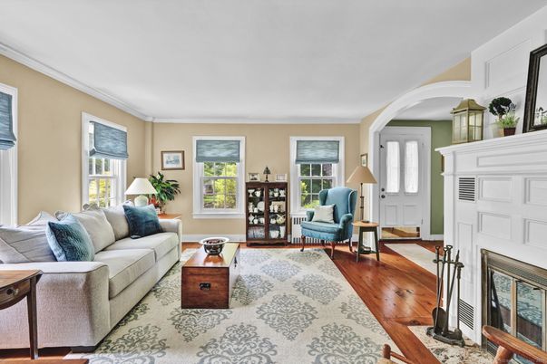 Fireplace, Interior, Living room, Wood Texture Flooring