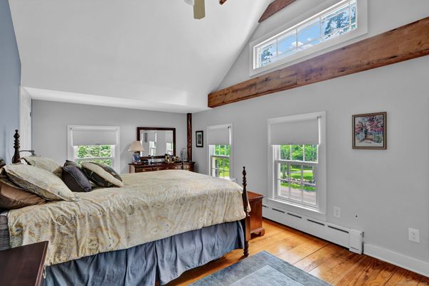Bedroom, Interior, Wooden Beams, Wood Texture Flooring