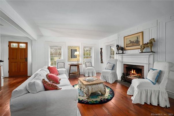 Fireplace, Interior, Living room, Wood Texture Flooring