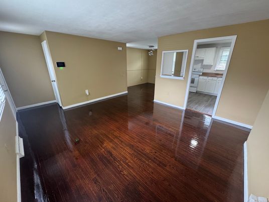 Empty room, Interior, Wood Texture Flooring
