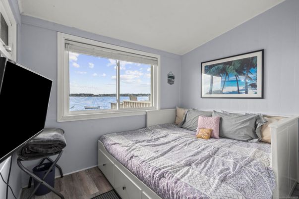 Bedroom, Interior, Water, Wood Texture Flooring