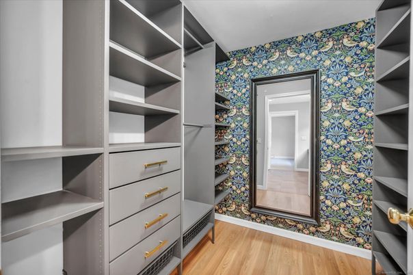 Interior, Walk-in Closets, Wood Texture Flooring