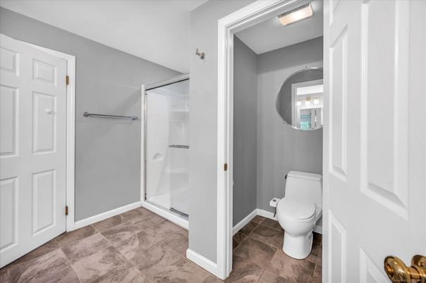 Bathroom, Glass Shower, Interior