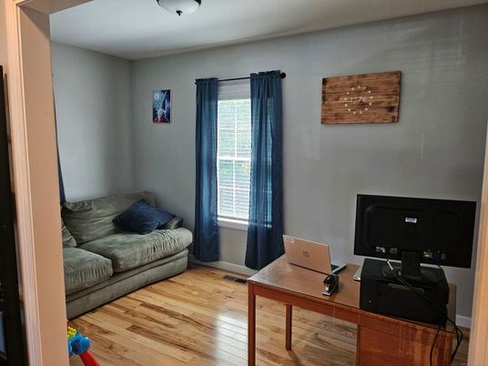 Home Office, Interior, Wood Texture Flooring