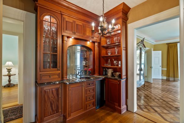 Chandelier, Interior, Wood Texture Flooring