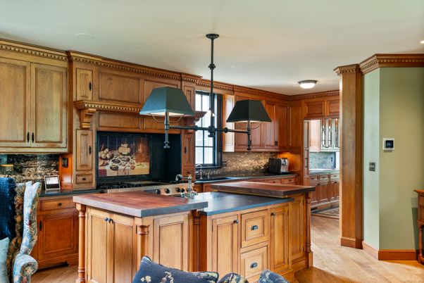 Interior, Kitchen, Pendant Lights, Recessed Lighting