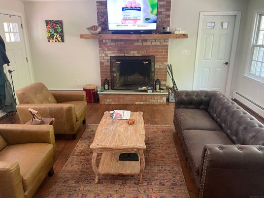 Fireplace, Interior, Living room, Wood Texture Flooring