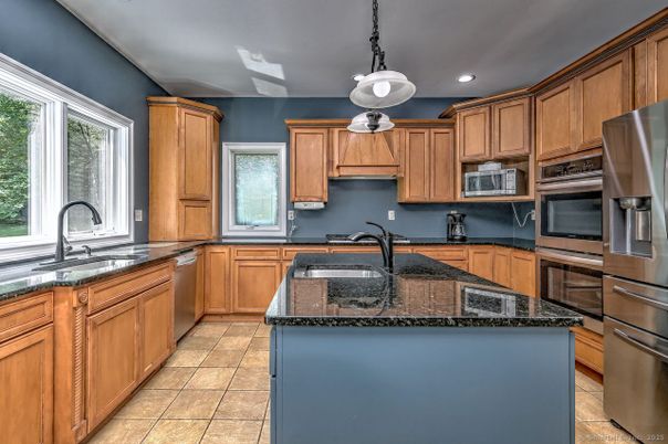 Interior, Kitchen, Pendant Lights, Recessed Lighting
