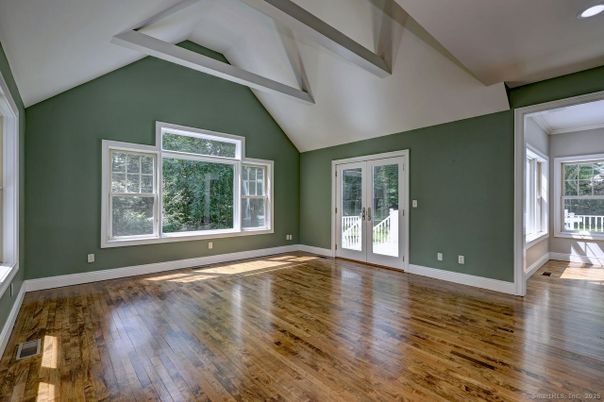 Empty room, Interior, Wood Texture Flooring