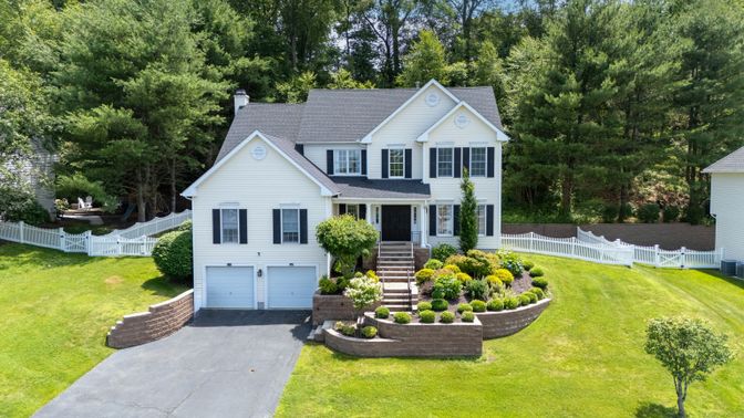 Attached, Backyard, Exterior, Facade, Farmhouse