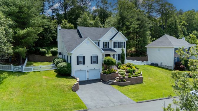 Attached, Backyard, Exterior, Facade, Farmhouse