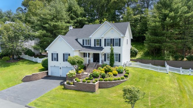 Attached, Backyard, Exterior, Facade, Farmhouse
